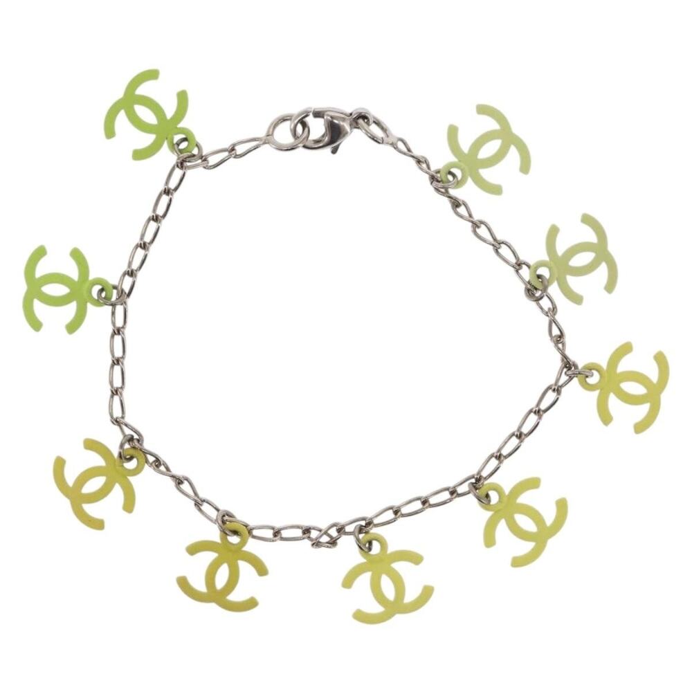 Chanel Gradation Bracelet Metal Yellow CC - Picture 2 of 5